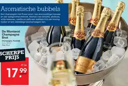 Sligro-M De Monterat Champagne Brut aanbieding