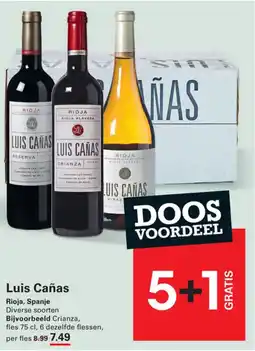 Sligro-M Luis Cañas aanbieding