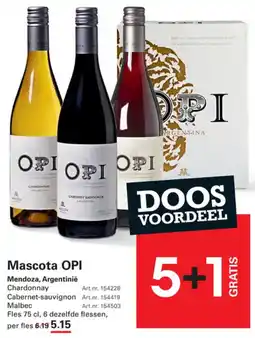 Sligro-M Mascota OPI aanbieding