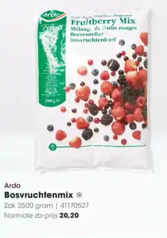 Hanos Ardo bosvruchtenmix aanbieding