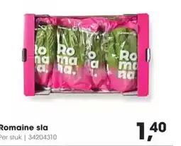 Hanos Romaine sla aanbieding