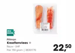 Hanos Pittman Kreeftenvlees aanbieding