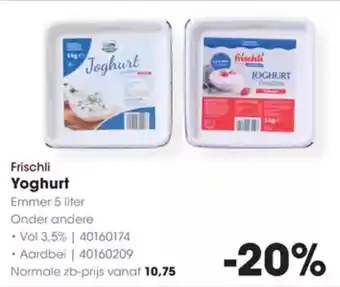 Hanos Frischli Yoghurt aanbieding