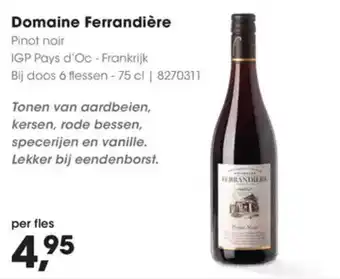 Hanos Domaine Ferrandière aanbieding