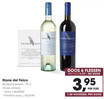 Hanos Rione del Falco aanbieding