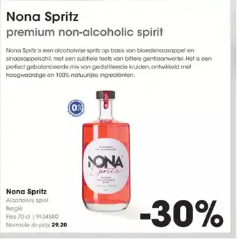 Hanos Nona Spritz aanbieding