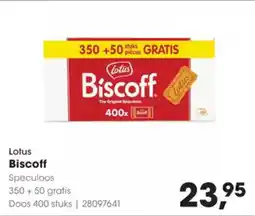 Hanos Lotus Biscoff aanbieding