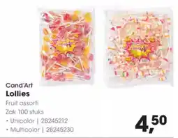 Hanos Cand'Art Lollies aanbieding