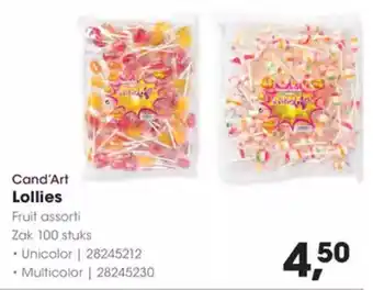 Hanos Cand'Art Lollies aanbieding