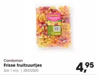 Hanos Candyman Frisse fruitzuurtjes aanbieding