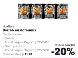 Hanos Noy Nuts Borrel en notenmix aanbieding