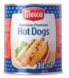 Hanos Meica Worstassortiment Hot Dogs aanbieding