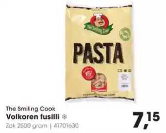 Hanos The Smiling Cook Volkoren fusilli aanbieding