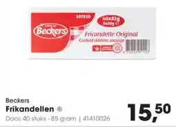 Hanos Beckers Frikandellen aanbieding