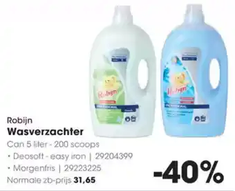 Hanos Robijn Wasverzachter aanbieding