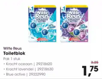 Hanos Witte Reus Toiletblok aanbieding