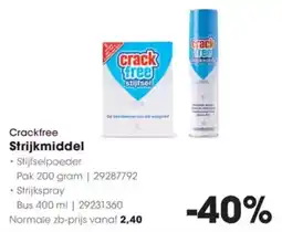 Hanos Crackfree Strijkmiddel aanbieding