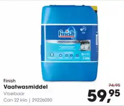 Hanos Finish Vaatwasmiddel Vloeibaar aanbieding