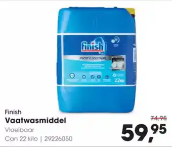 Hanos Finish Vaatwasmiddel Vloeibaar aanbieding