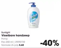 Hanos Sunlight Vloeibare handzeep Pomp aanbieding