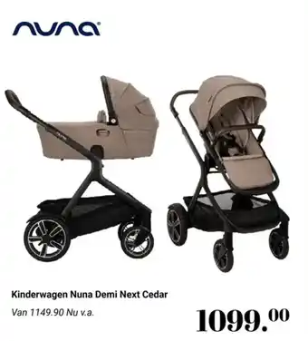 Van Asten BabySuperstore Kinderwagen Nuna Demi Next Cedar aanbieding