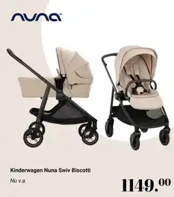 Van Asten BabySuperstore Kinderwagen Nuna Swiv Biscotti aanbieding