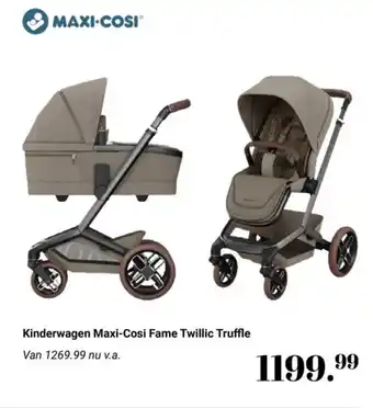 Van Asten BabySuperstore Kinderwagen Maxi-Cosi Fame Twillic Truffle aanbieding