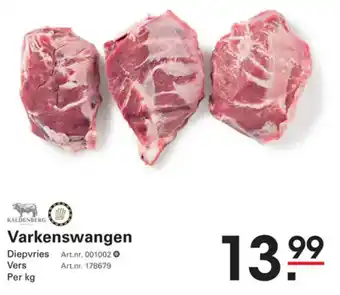 Sligro-M Varkenswangen aanbieding