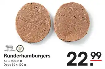 Sligro-M Runderhamburgers aanbieding