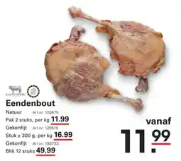 Sligro-M Eendenbout aanbieding