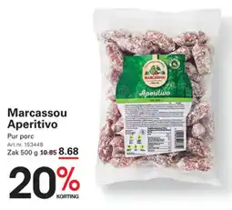 Sligro-M Marcassou Aperitivo aanbieding