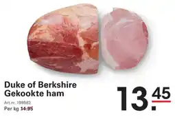 Sligro-M Duke of Berkshire Gekookte ham aanbieding