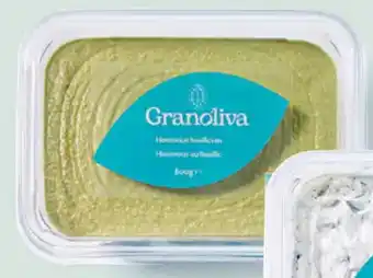 Sligro-M Granoliva Dips Hummus Basilicum aanbieding