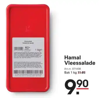 Sligro-M Hamal Vleessalade aanbieding