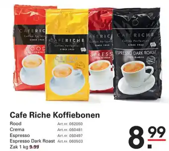 Sligro-M Cafe Riche Koffiebonen aanbieding