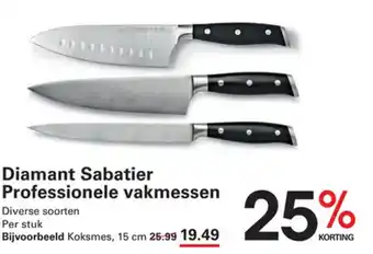 Sligro-M Diamant Sabatier Professionele vakmessen aanbieding