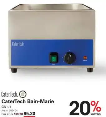 Sligro-M CaterTech Bain-Marie aanbieding