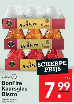 Sligro-M Bonfire kaarsglas bistro aanbieding