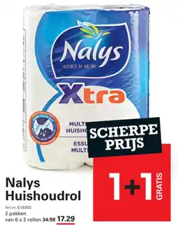 Sligro-M Nalys Huishoudrol aanbieding