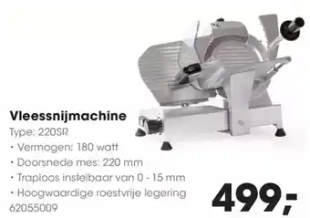 Hanos Vleessnijmachine aanbieding