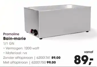 Hanos Promoline Bain-marie aanbieding