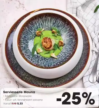 Hanos Serviesserie Mauna aanbieding