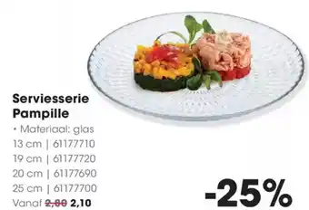 Hanos Serviesserie Pampille aanbieding