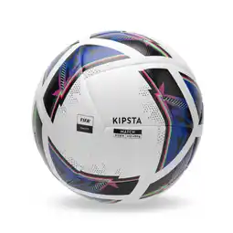 Decathlon Hybride voetbal 2 FIFA QUALITY MATCH BALL maat 5 wit aanbieding