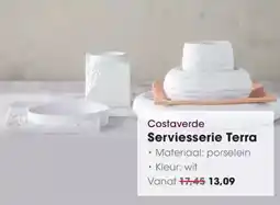 Hanos Costaverde Serviesserie Terra aanbieding