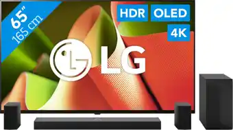 Coolblue LG OLED65B42LA (2024) + Barre de Son aanbieding