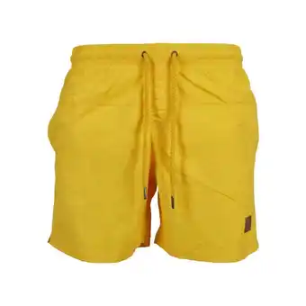 Decathlon Heren Blok Zwemshorts (Chroom Geel) aanbieding