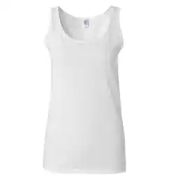 Decathlon Dames Zachte Stijl Tank Top Vest (Wit) aanbieding