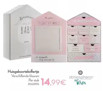 Cora Atmosphera for kids huisgeboortekoffertje aanbieding