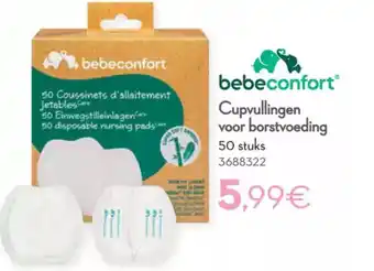 Cora Bebeconfort cupvullingen voor borstvoeding aanbieding